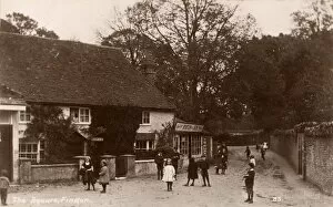 Rural Collection: The Square at Findon, c 1913