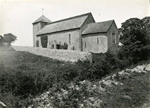 Knapped Flint Prints: St Botolphs Church, Botolphs