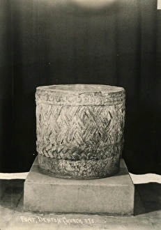 Font Prints: St Leonards Church, Denton