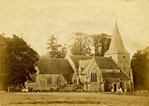 Sepia Print Prints: St Margaret Buxsted