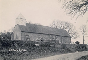 Square Tower Prints: St Mary Church, Barnham, exterior