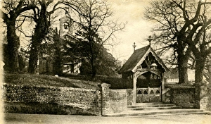Lych Gate Prints: St Marys Church, Glynde