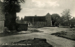 Post Card Prints: St Marys Church, Slaugham