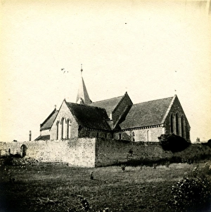 C1899 Prints: St Thomas a Becket, Pagham