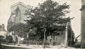 Black And White Prints: St Thomas A Beckett Church, Lewes