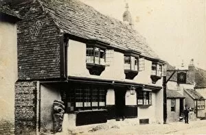 Images Dated 8th October 2012: The Star Inn at Alfriston, 25 June 1892