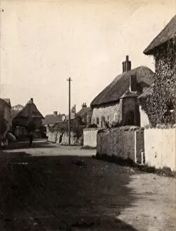 Images Dated 20th February 2015: Street in Amberley, 1908