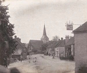 Images Dated 12th December 2012: The Street, South Harting, 1902