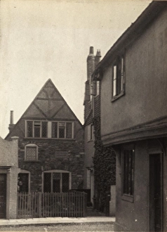 John Fletcher Collection - 'Wanderings In Sussex' Prints: Street view in Rye, 1907