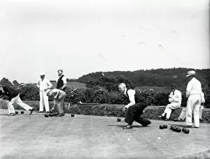 Images Dated 11th June 2015: Sussex County Executive Bowls Team - 20 July 1947