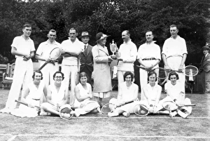 Tennis Final at Wynstrode, Pulborough