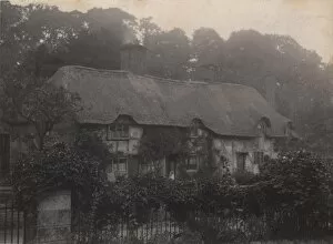 Images Dated 12th December 2012: Thatched cottages in Easebourne, 1906