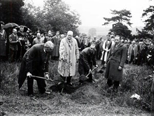 1930s Prints: Tree Planting Ceremony - May 1938