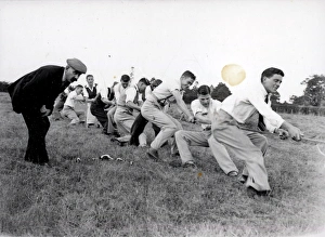 Tug of War at Sutton Flower Show - August 1939