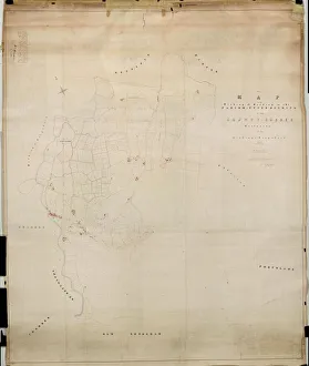 Upper Beeding Tithe Map, 1842