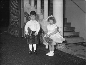 Wedding Prints: a (very) young couple