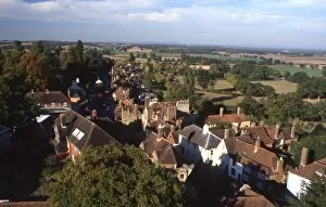 Images Dated 24th June 2014: View from the church tower, Petworth