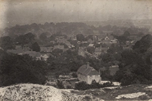 A view of Cocking village from Cocking Hill, 1901