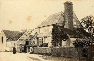 Sussex Prints: The village shop in Ashurst, 1 May 1893