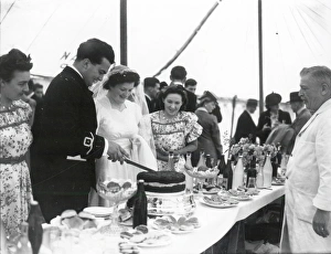 Wartime Wedding Buffet and Cake - July 1943 Wartime Wedding Buffet and Cake - July 1943