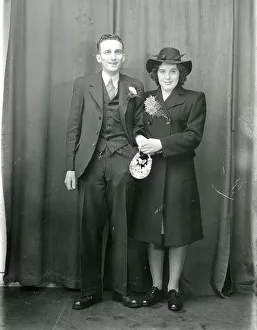 Groom Prints: Wartime Wedding, January 1945