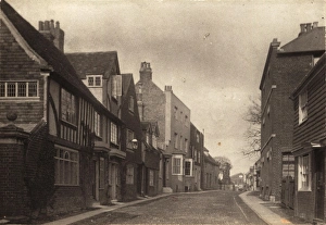 John Fletcher Collection - 'Wanderings In Sussex' Prints: Watchbell Street at Rye, 1907