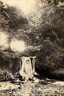A waterfall in Fittleworth, 30 July 1893