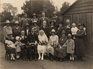 Wedding Group, Angmering, 1926