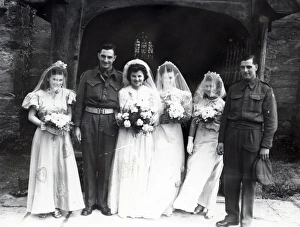 Wedding group at Kirdford, Sussex, 1945 Wedding group at Kirdford, Sussex, 1945