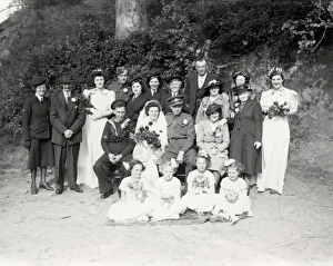 Wedding group, May 1943 Wedding group, May 1943