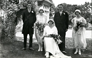 Wedding group, Southwater, 19 June 1924