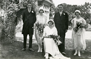 Wedding group, Southwater, 19 June 1924