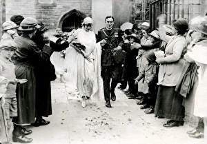 Wedding at Petworth Church, September 1922 Wedding at Petworth Church, September 1922