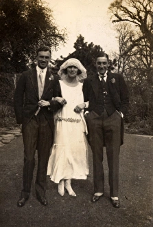 Fashion Prints: Wedding Scene, April 1924