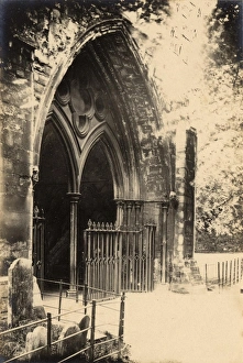 The west door of Chichester Cathedral, 4 September 1888