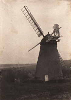 The Windmill at Alfriston, 1908