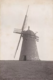 John Fletcher Collection - 'Wanderings in Sussex' Collection: The windmill at Halnaker, 1906