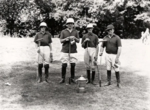 The winning Polo team at Cowdray