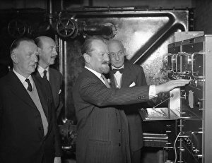 Machinery Prints: Wireless system switch on, 10 December 1963