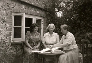 Three women from Sutton Womens Institute Three women from Sutton Womens Institute
